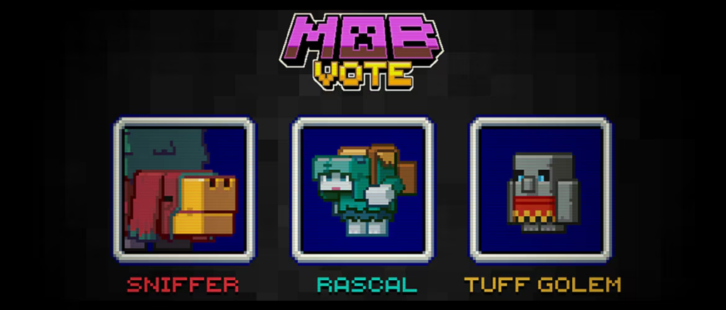 Image of the minecraft Mob Vote